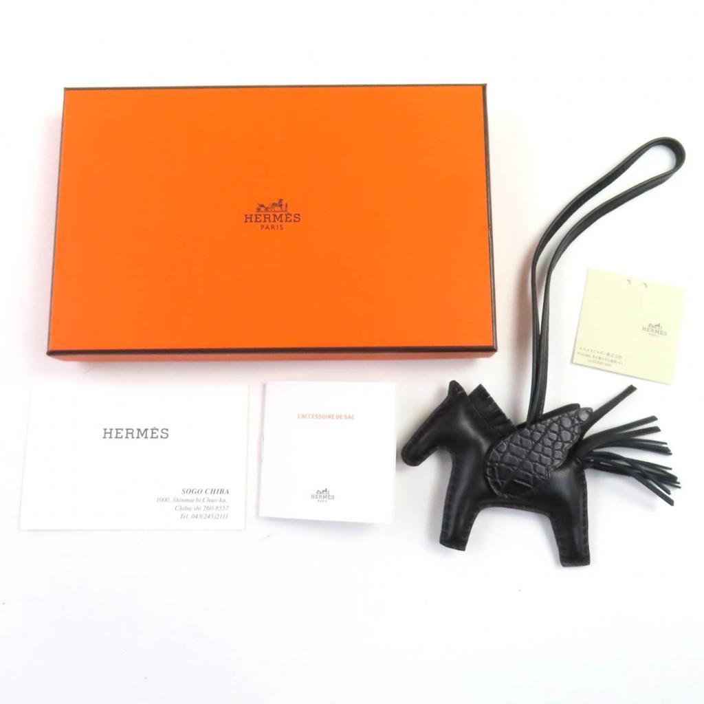 Excellent HERMES Bag charm Rodeo Charm Pegasus PM Touch Anyo Miro Women Used