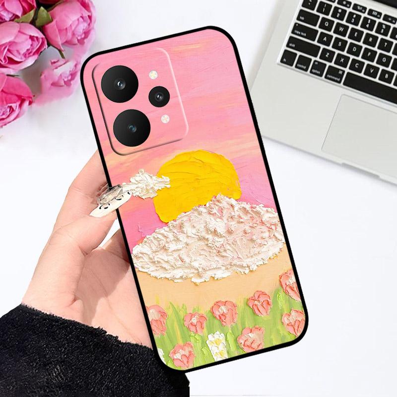 Чехол Для Realme 15 15Pro Задняя Крышка RMX5101 RMX5106 Силиконовый Полная Защита Камеры Чехлы Для Телефона Для Realme15 5G 15 Pro Fundas