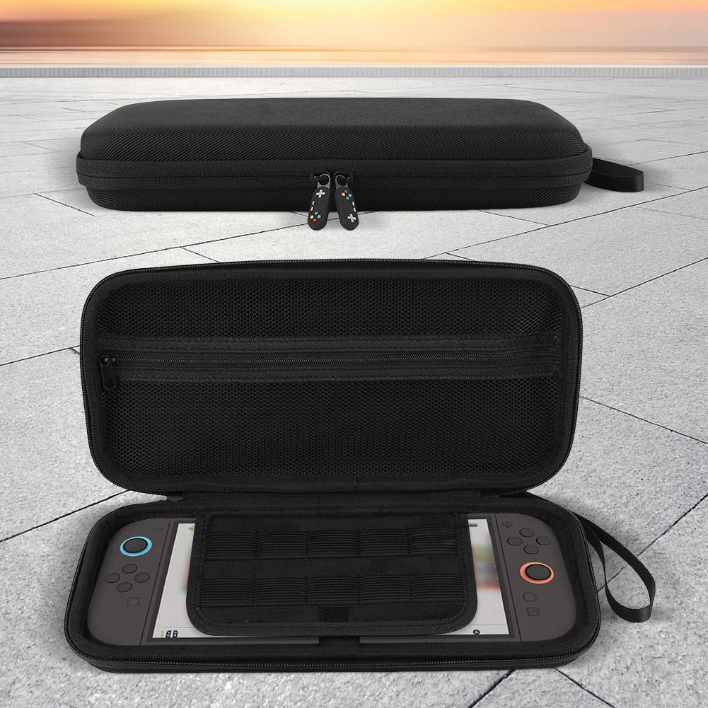 Чехол для переноски и защитная пленка для экрана из ЭВА для Switch 2, портативная сумка для хранения, ударопрочная защитная сумка-ручка из твердой оболочки ЭВА, NS2