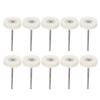 10pcs Dental Polishing Buffing Wheel Set Polishing Drill Kit for Watch Jewelry Dental Teeth