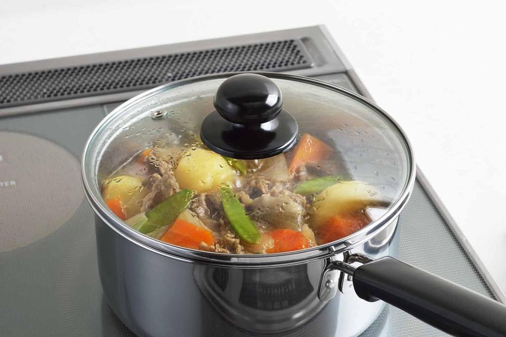 Yoshikawa One-Handed Two-Tier Steamer, 18cm, Steaming Calendar, Gift Wrapping Available, SJ3357