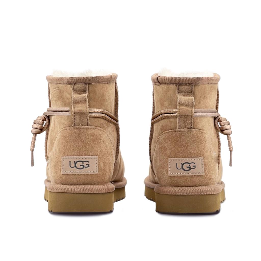 UGG CLASSIC MINI Женские зимние ботинки Коричневые 1016222-CHE(Team384-BOX)