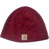 Carhartt Knit Cap Beanie Hat Plain Simple Logo Cold Protection A207 Free Size [Carhartt] Oxblood(R53) [Item]