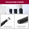 Electric Wine Opener 4-in-1 Set with Bottle Opener, Wine Decanter Pump with Aerator, Foil Cutter