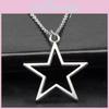 Элегантное минималистичное серебряное ожерелье-подвеска в виде звезды с дизайном крестовой цепочки для повседневной носки