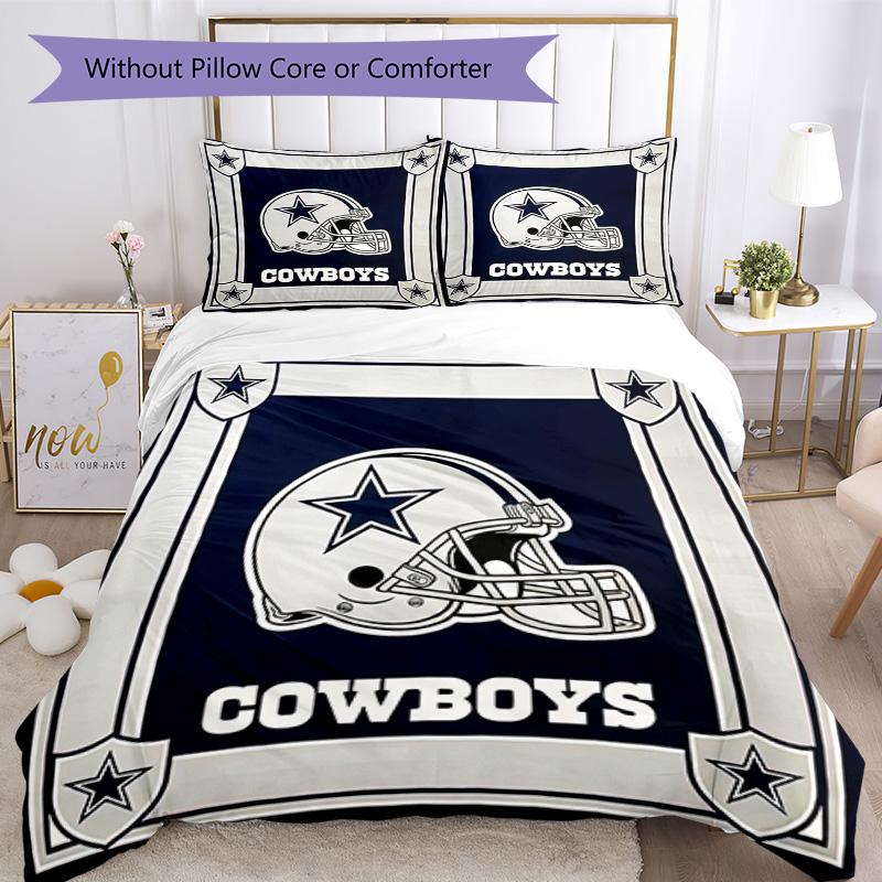Dallas Bedding Set Breathable Duvet Cover with Pillowcases Decorative Bed Linen for Bedroom Home Decoration Birthday Gift