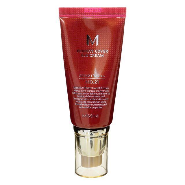 MISSHA M Perfect Cover BB Cream 50ml, Multi-Function, High Coverage, SPF 42 PA+++  No.13, 21,23,27