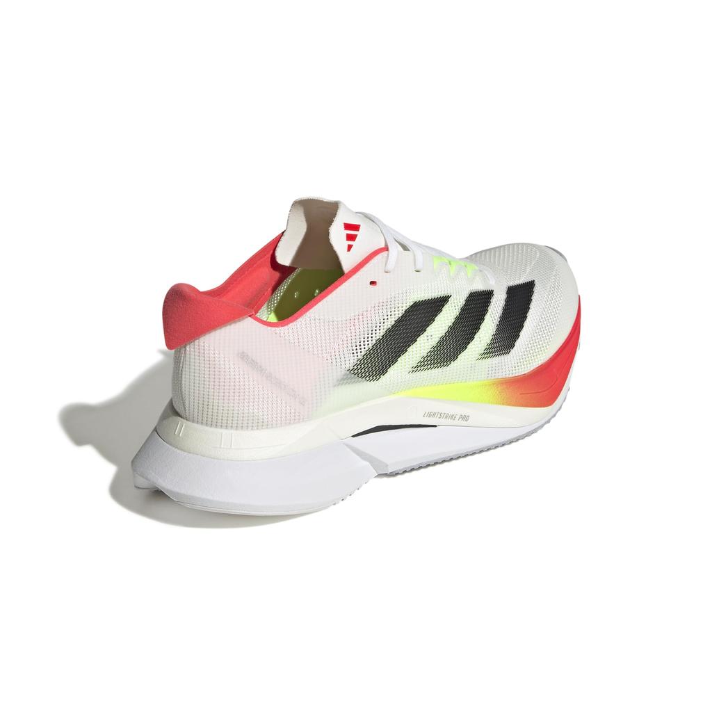 Кроссовки для бега Adidas Adizero Boston 12 MDF82 Красный обувной см Женские Белый/Основной черный/Прозрачный (JQ2554) 24,0