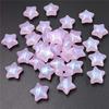 Star Fashion Fine Sparkling DIY Material Acrylic Necklace 10Pcs Charms Earrings Makaron Color Making Pentagram Beads Jewelry Accessories
