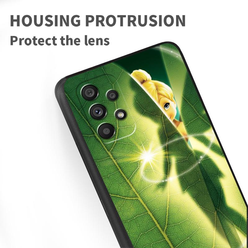 Анимация Питер Пэн Cut для Samsung A53 A52 A33 A32 A51 A71 A21S A13 A73 A50 A22 A23 A03 A72 A54 A12 5G черный чехол для телефона TPU