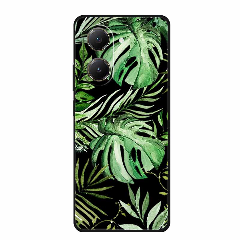 Черный силиконовый чехол для Xiaomi Poco X7 Pro M7 4G Plus Чехол Мультяшный Мягкий ТПУ Задняя крышка Для Poco C71 Redmi A5 4G Чехол для телефона C 71