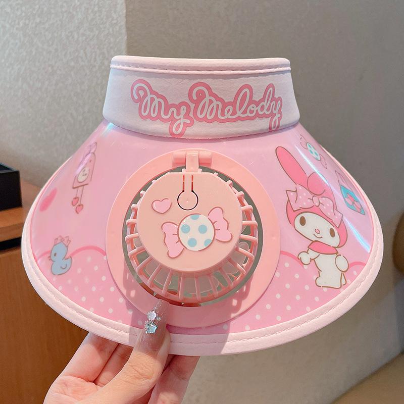 New Summer Fan Hat Adult Sun Hat Outdoor Leisure Sports Sun Protection Top Hat