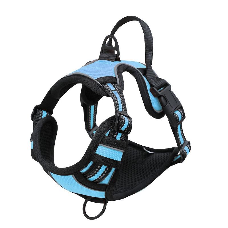 No Pull Dog Harness Large Dog Harnesses Heavy Duty Reflective Easy Control Handle for Large Dog Walking Medium Dogs Pet Supplies