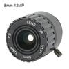 8mm 12MP HD F1.2 1 2.5 CS Interface Security Fixed CCTV Lens for Camera