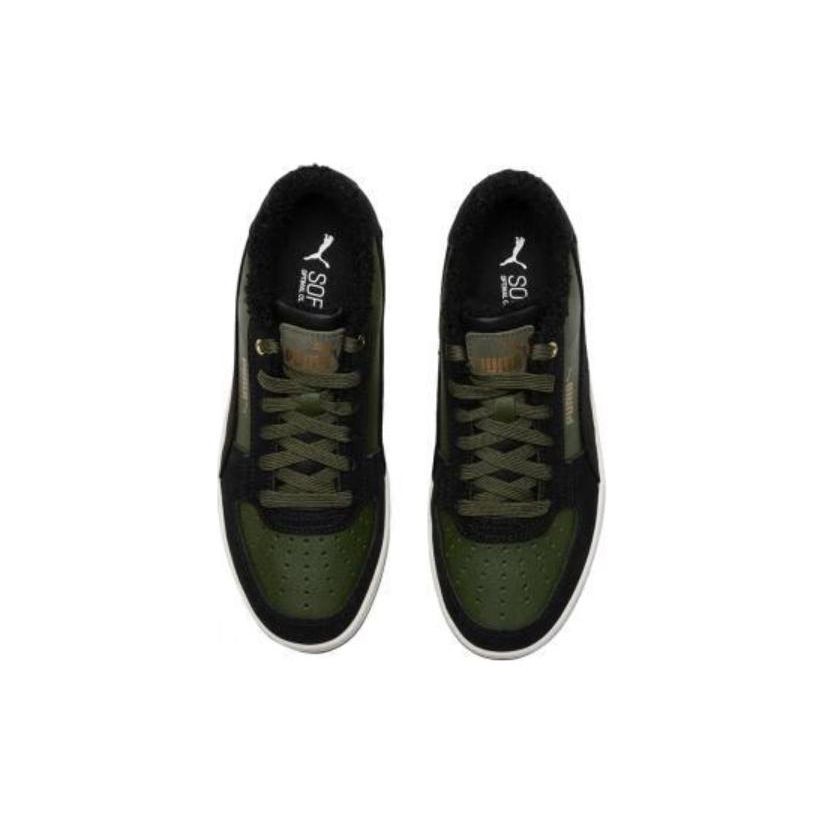 Puma Caven 2.0 Time Off - Myrtle Black Unisex Sneakers Green Gold Warm-White 392334-02