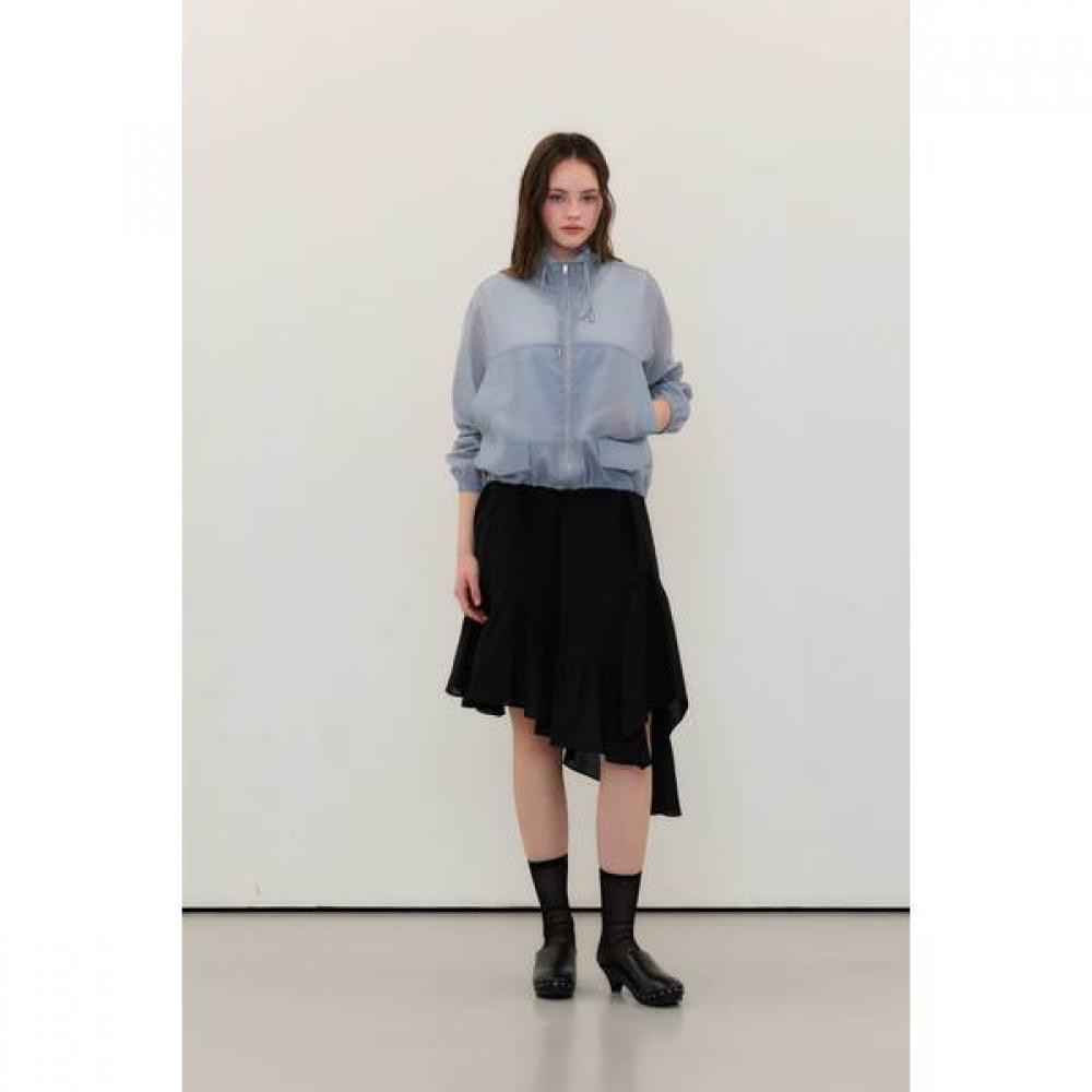 Cc Collect High Neck Windbreaker Jumper C262msj031