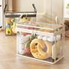 Transparent Storage Organizer Box Large Capacity Storage Case Durable Storage Bag  Home Storage