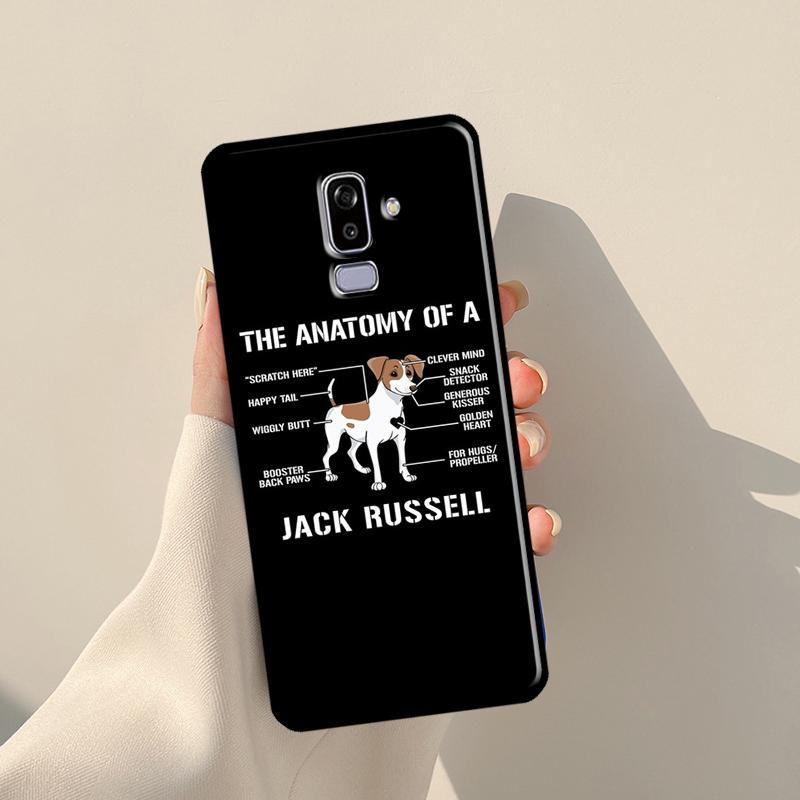 Чехол для Samsung Galaxy J4 J6 Plus 2018 A6 A7 A8 A9 J8 J1 2016 A3 A5 J3 J7 J5 2017 с изображением собаки породы Джек-Рассел-терьер