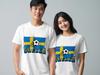 Sweden Football T-Shirt European Tournament Unisex Soccer TShirt Euros 2024