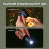 3 In 1 Mosquito Repeller Lamp Waterproof Telescoping Tripod Outdoor Light with Triangle Bracket Flashlight for Outdoor Camping