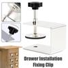 2 Pcs Zinc Drawer Front Installation Clamps  Installating Drawer and Panel