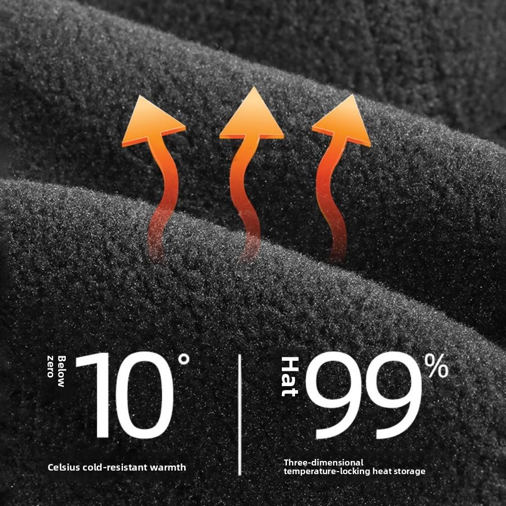 Polar Fleece Running Winter Sport Cap Warmer Outdoor Warm Hat Winter Running Hats Cycling