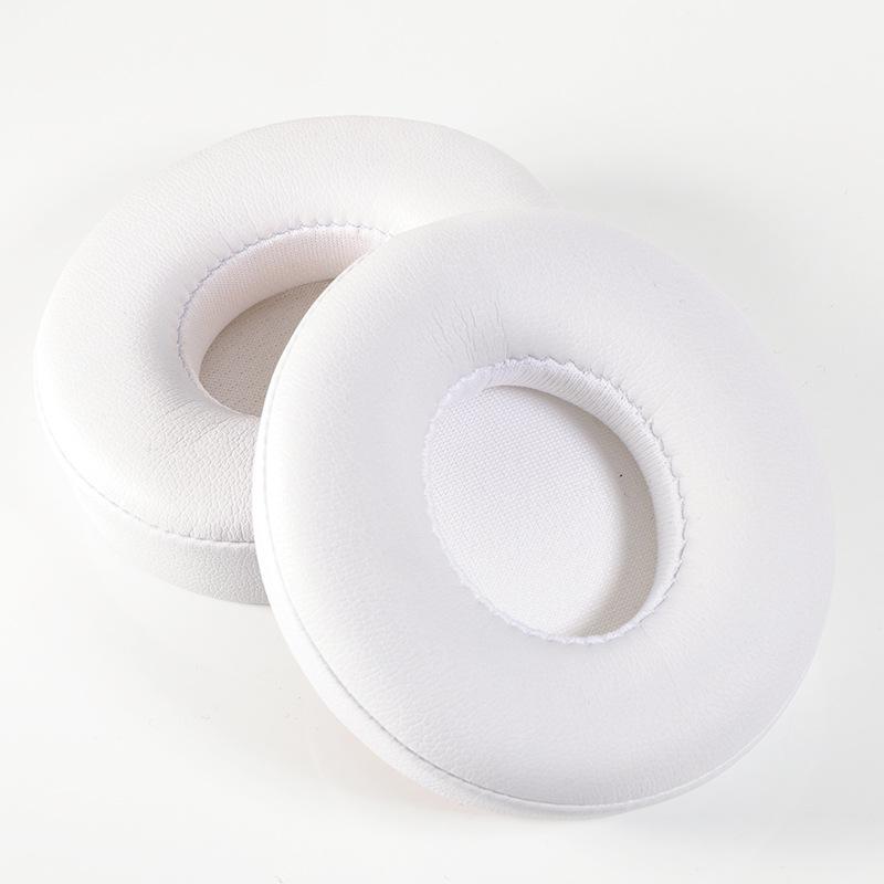 Replacement Protein skin/skin friendly cotton cloth/ Ice gel Memory sponge Earpads for Beats Solo 2 & 3 Wireless Headphones
