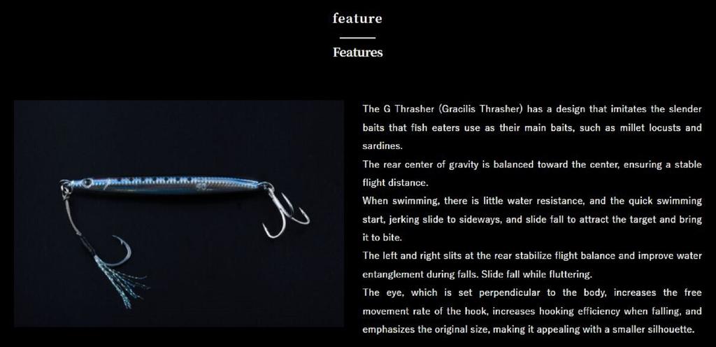 Zeake Metal Jig G Slasher 6 Grams 07 (6897)