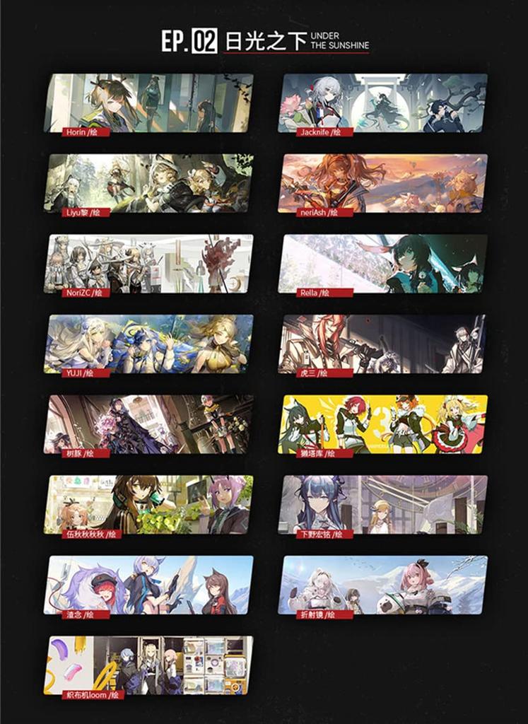 Arknights Official Illustration Collection Arknights Illustration Collection Arknights Commemorative Illustration Collection with Chinese Anime