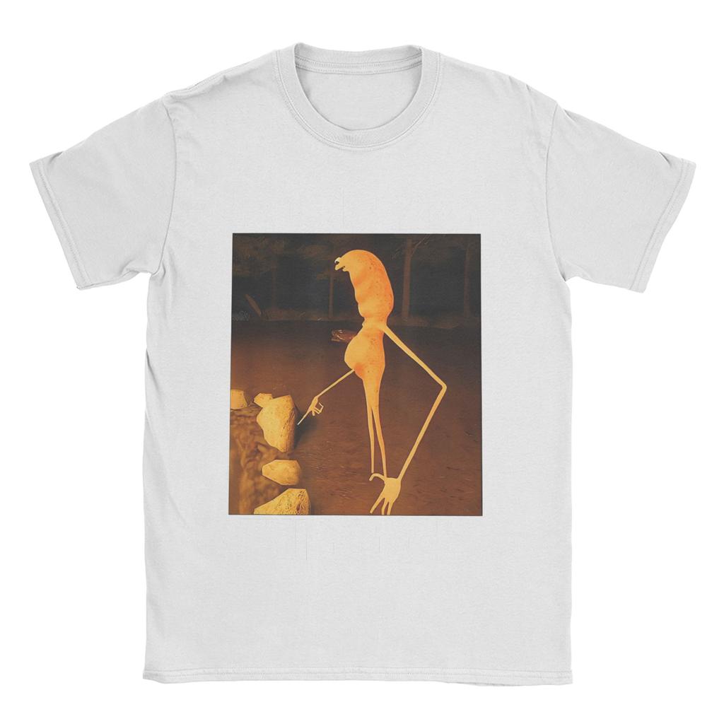 Men Women TShirt I Dont Like This Rock Casual Pure Cotton Tee Shirt Short Sleeve Marcus The Worm T Shirt Crew Neck Tops Adult