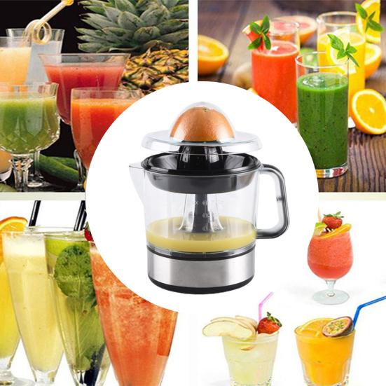 Electric Citrus Juicer Food Grade BPA-Free 18000Rpm High Speed Easy To Clean Transparent Automatic Orange Fruit Juicer Machine
