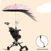 Universal Baby Sun / Rain Parasol Canopy Shade Umbrella for Buggy Pushchair Pram UPF50+