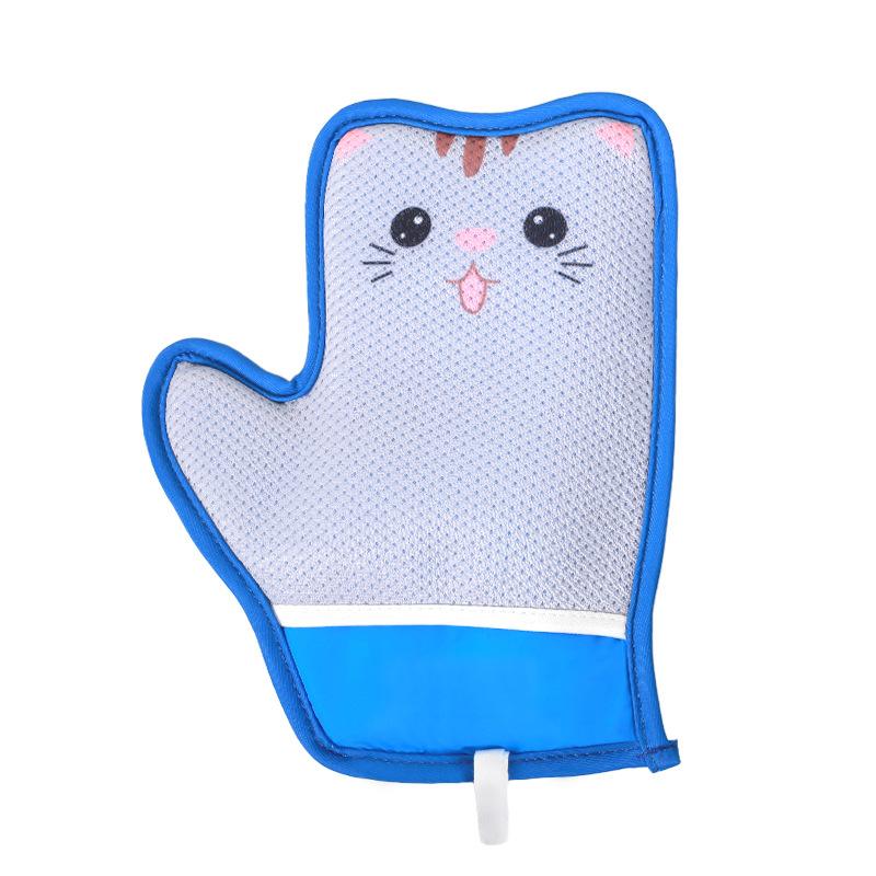 Cat Hair Removal Gloves Cat Toy Kitten Grooming Self Cleaning Kitten Dog Brush Comb Cat Massage Accessories