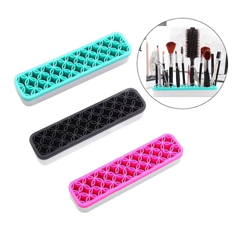 Versatile Silicone Holder for Makeup Brushes Sewing Items and Art Supplies Easy to Use Carfting Tools Storage Case