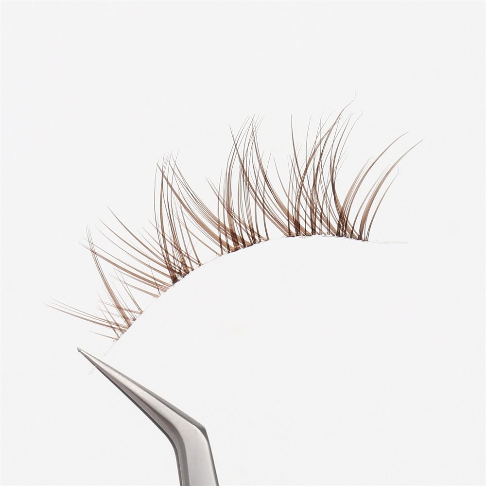 10 Pairs 3D Brown False Eyelashes Japanese Cosplay Dramatic Anime Lashes Faux Mink Lashes for Women