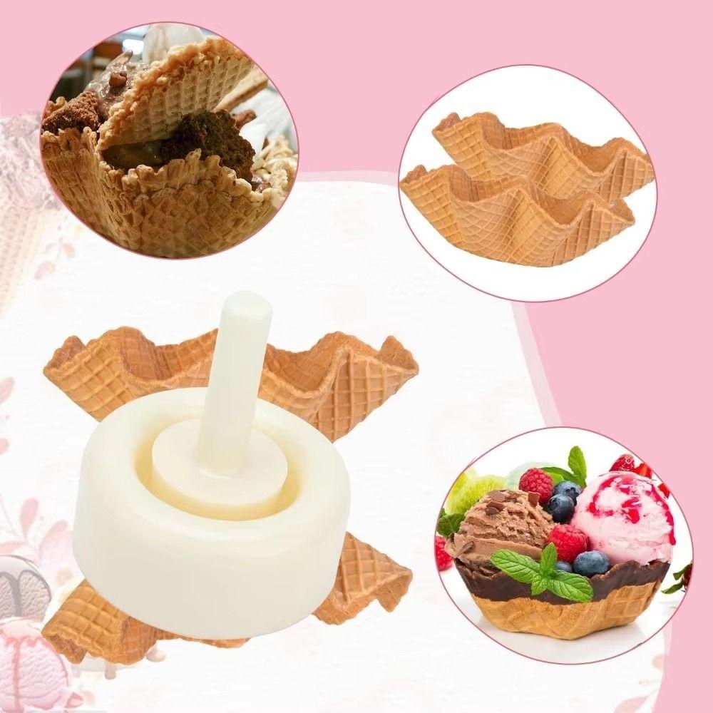 Creative Shape Ice Cream Cone Maker Portable Waffle Cone Mold Baking Decorating