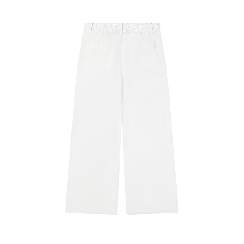Новые повседневные брюки FILA HERITAGE женские, цвет солнечный белый F11W528807F-WT
