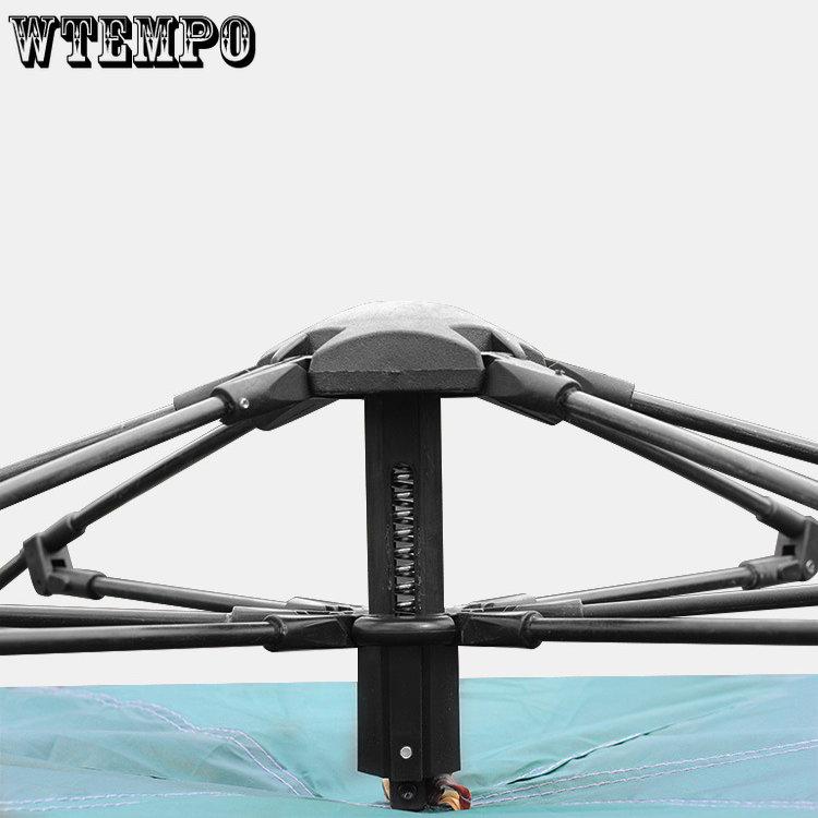 3-4 People Automatic Fast Open Fake Double Tent Camping Sun Protection Tent