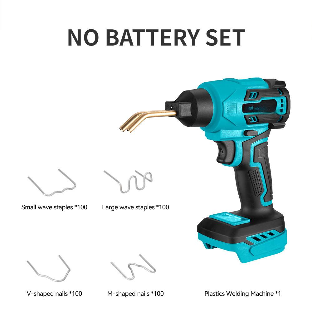 Новый 500℃ быстро нагревающийся пластиковый сварочный пистолет перезаряжаемый эффективный комплект для ремонта трещин на бампере автомобиля пластиковый сварочный аппарат для трещин