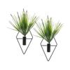 Wall-mounted decorative flower pots, for home decoration, 2-piece set