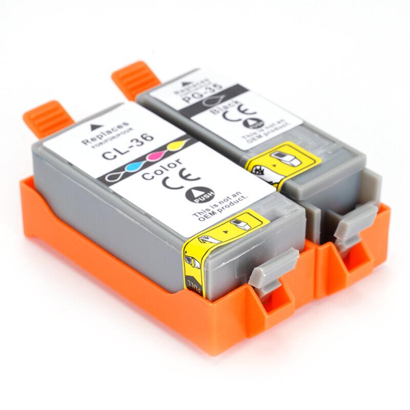 Nainuo Compatible PGI-35 Black & CLI-36 Color Ink Cartridge Set