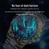 Мужские автоматические водонепроницаемые модные часы со светящимся циферблатом «Звездное небо» и календарем
