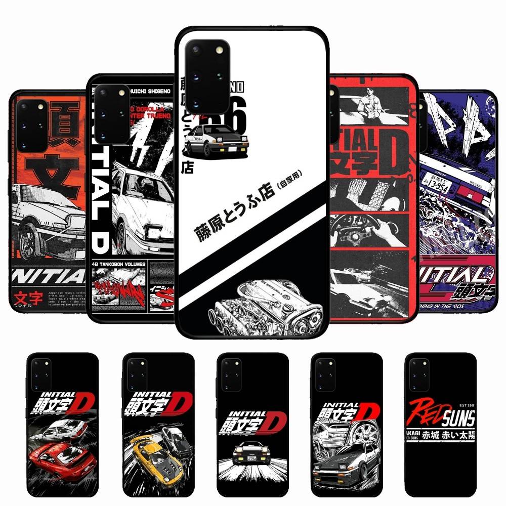 Аниме про гонки Initial D Чехол для телефона для Samsung S 24 Fe 25 Ultra Plus 20 Lite 21 30 22 23 24 22 Ultra 5G Fundas