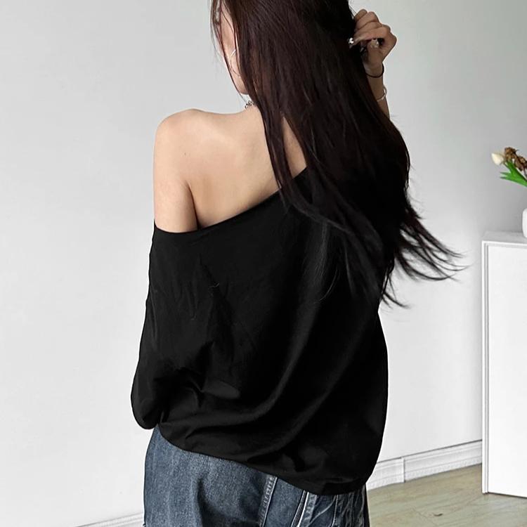 VAYLA Casual Relax Woman T-shirt Letter Women Hot New Versatile Street Atmosphere Style Fashionable Chick Summertime Tops