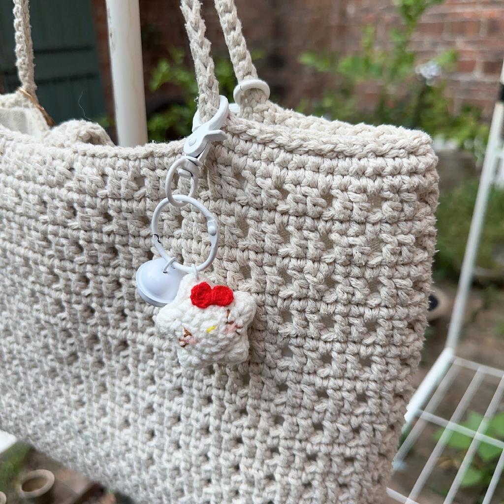 Wholesale Crochet Pendant Cartoon Little Star High Quality Cotton Thread Hand DIY Decorative Gift Clothing Decoration Cute Stars
