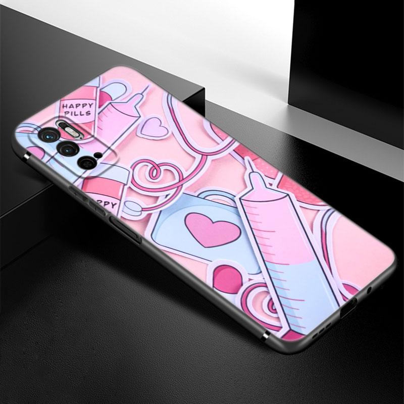 Чехол для телефона «Доктор медсестра, здоровье» для Xiaomi Redmi Note 7 8 9 10 Lite 11 11E 11T 12 Pro 11S 4G 10T 5G 8T 9S 10S, черный чехол из ТПУ