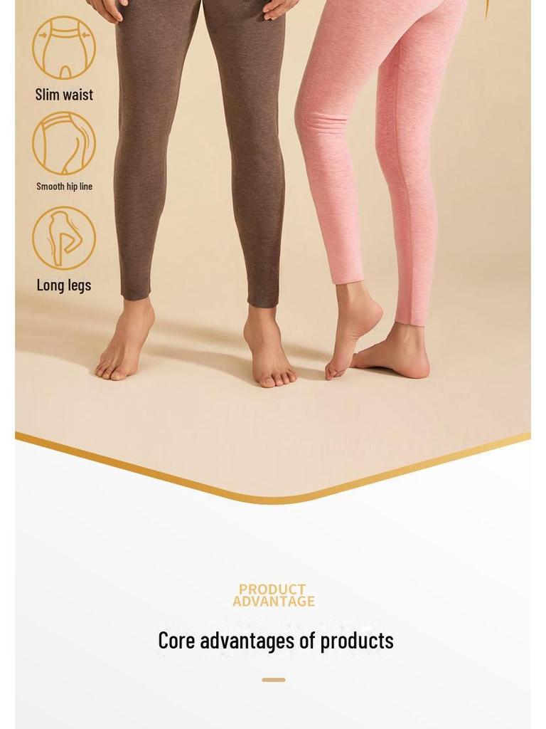 Зимние теплые брюки для мужчин и женщин: Высокая талия, кашемировый шелк, бархат, утолщенный хлопок, большой размер 