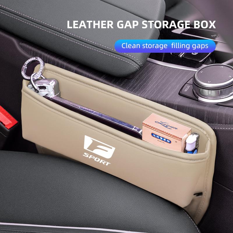 Car Accessories Seat Gap Organizer Box Leak-proof Storage Bag For Lexus F SPORT CT ES GS NX IS250 CT200h IS300h ES300h ERX400h