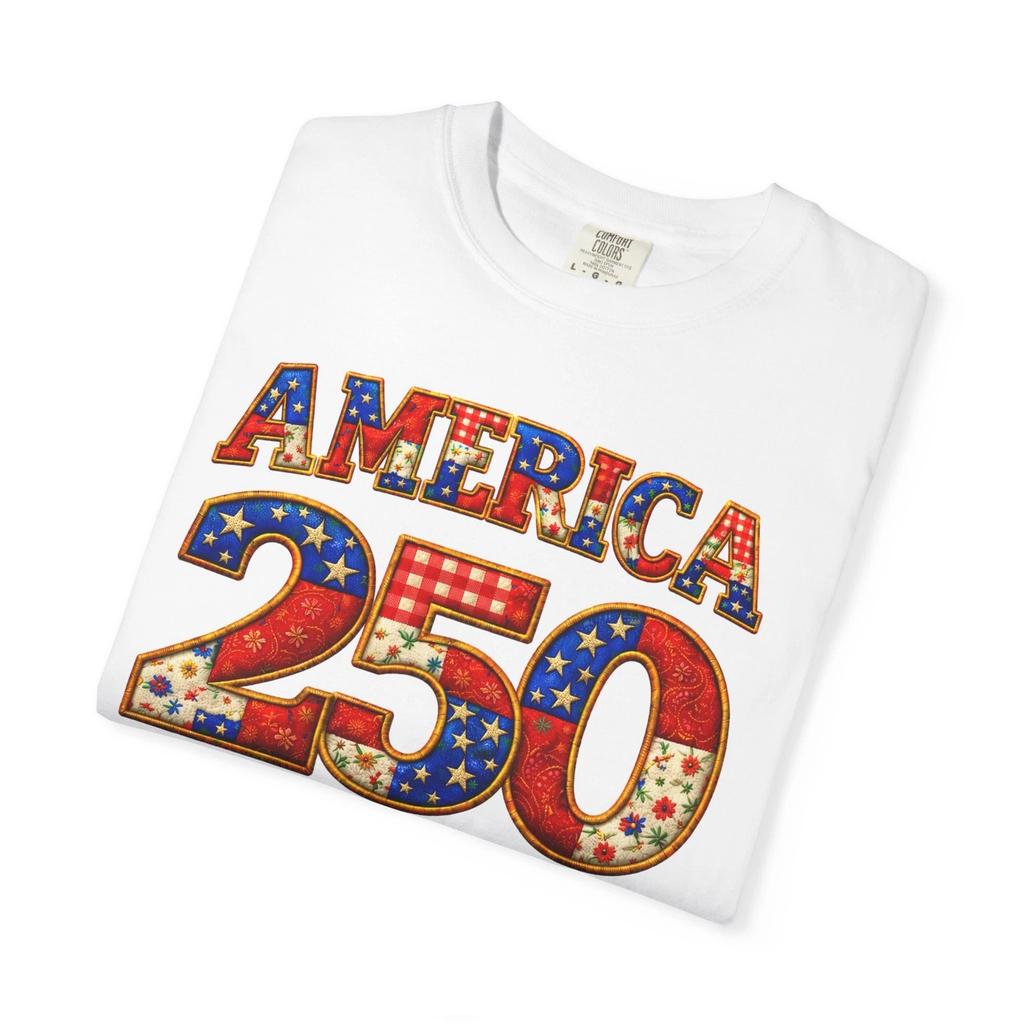 America 250 T-shirt Patriotic USA Flag tees 4th of July Shirts Independence day