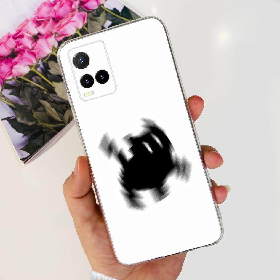 For Vivo Y33s V2109 Case Y21 2021 V2111 Cover Fashion Flower Soft Clear Silicone Slim Fundas For Vivo Y21t Y33t Y21a Y21s Bumper
